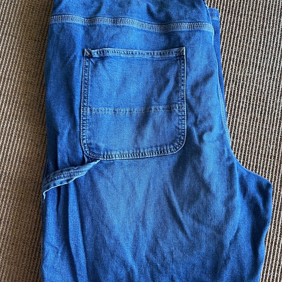 EUC Mid Rise '90s Loose Carpenter Jeans with Washwell Size 35 - Picture 6 of 6